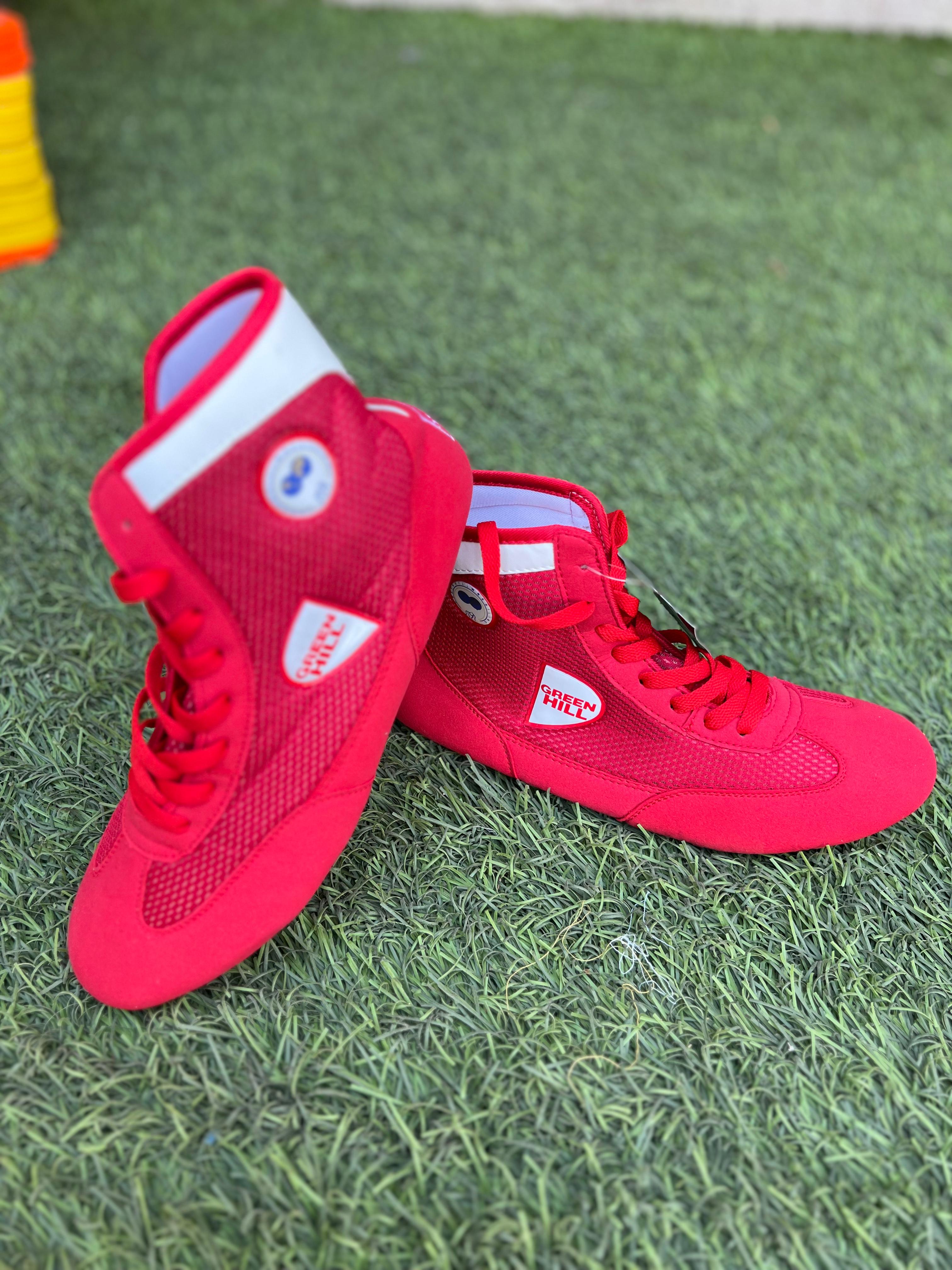 Chaussures de Boxe Green Hill